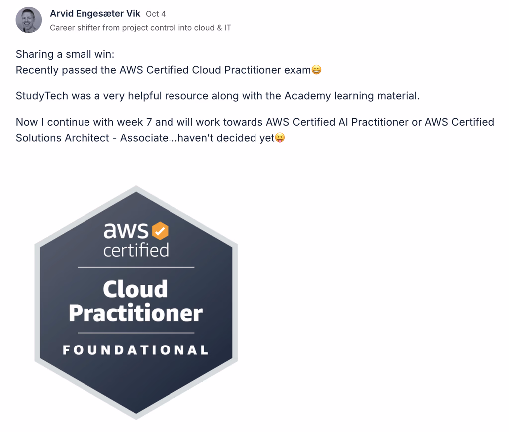 Customer testimonial 3